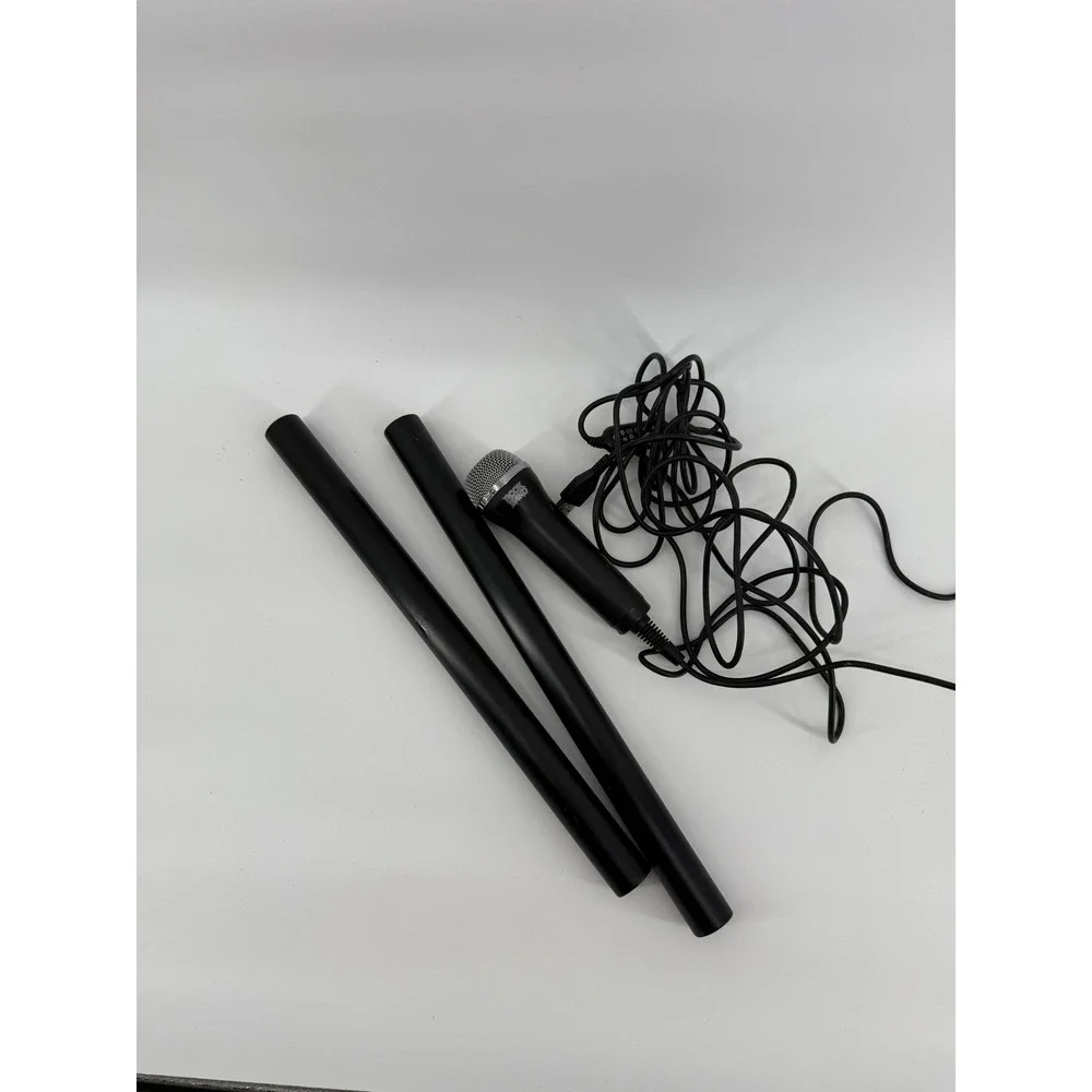 Rock Band USB Microphone with 1 Microphone Stands for Video Game Karaoke